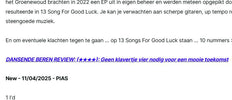 Dansende Beren, 5 sterren!!!