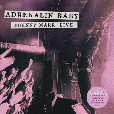 Johnny Marr - Adrenalin Baby (2LP) (Black & pink splatter vinyl)