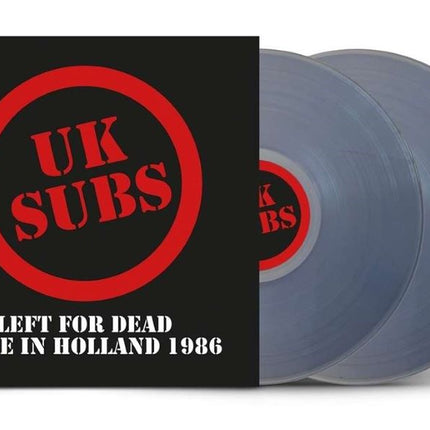 UK Subs - Left For Dead Alive In Holland 1986 (2LP) (Clear vinyl)