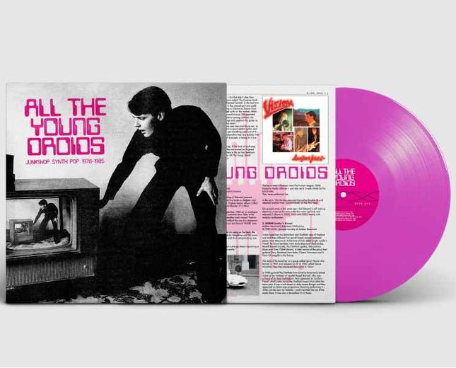 V/A - All The Young Droids: Junkshop Synth Pop 1978-1985 (2LP) (Pink vinyl)