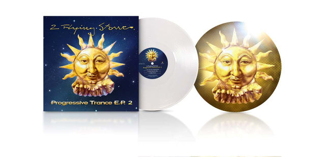 2 Flying Stones - Progressive Trance EP2 (12 inch) (White vinyl + HQ sticker)