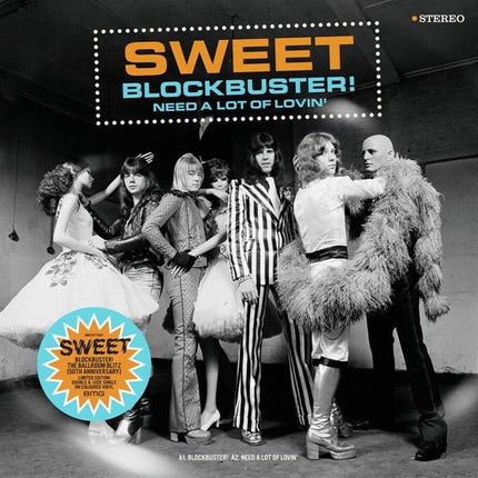 Sweet - Blockbuster/Ballroom Blitz (12 inch) (Transparent blue vinyl) (RSD23)