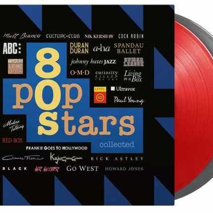 V/A - 80's Stars Collected (2LP) (Silver & red vinyl)