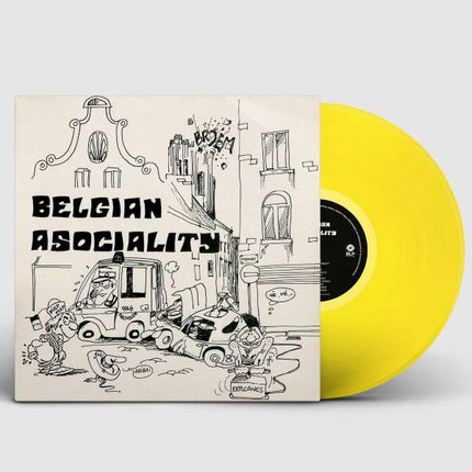 Belgian Asociality - Belgian Asociality (LP) (Yellow vinyl)