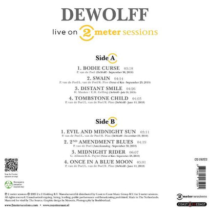 DeWolff - Live On 2 Meter Sessions (LP)