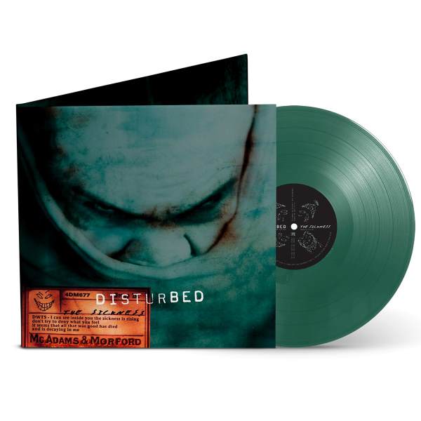 Disturbed - The Sickness  (LP) (Green vinyl)