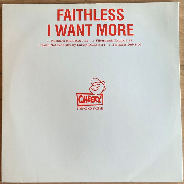 Faithless - I Want More (2x12inch) (2hands)