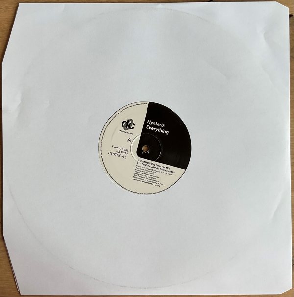 Hysterix - Everything (12 inch) (2hands)