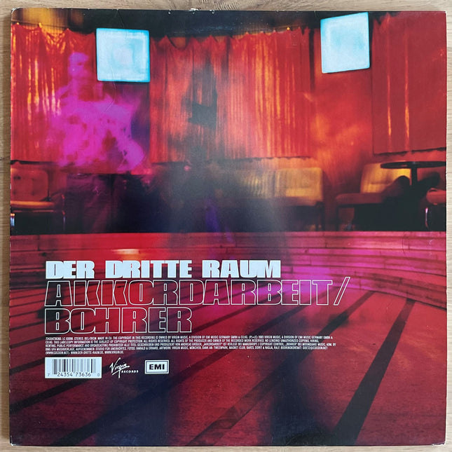 Der Dritte Raum - Akkordarbeit/Bohrer (12 inch) (2hands)
