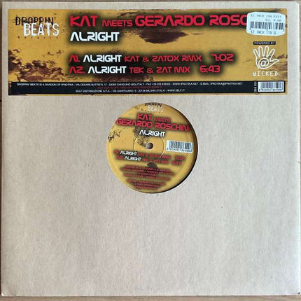Kat Meets Gerardo Roschini ‎– Alright (12 inch) (2hands)