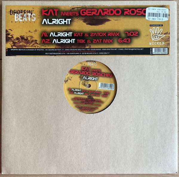 Kat Meets Gerardo Roschini ‎– Alright (12 inch) (2hands)