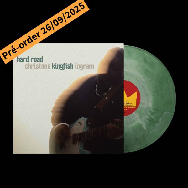 Christone Kingfish Ingram -  Hard Road (LP) (Green & white splash vinyl)