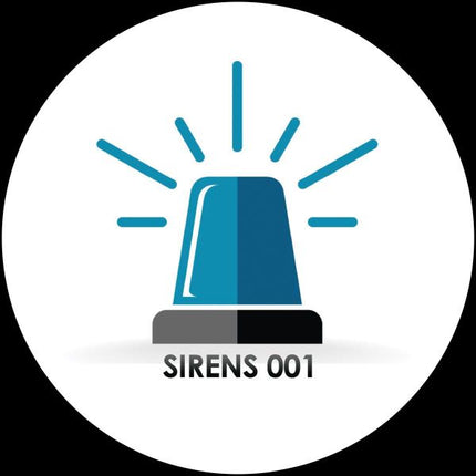 Unknown Artist - Sirens 001 (12 inch) (Blue vinyl)