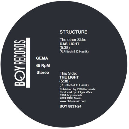 Structure - Das Licht (12 inch)