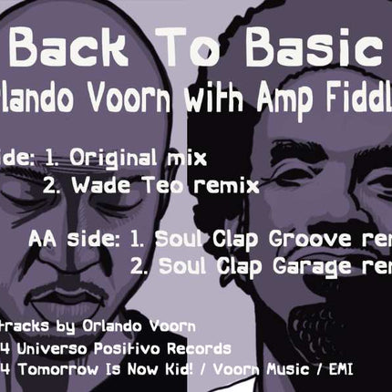 Orlando Voorn With Amp Fiddler - Back To Basic  (EP)