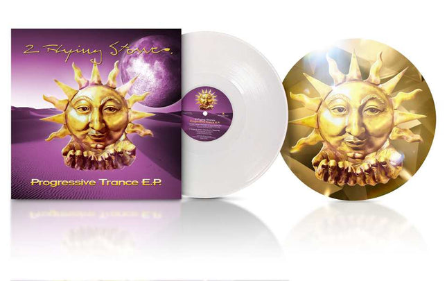 2 Flying Stones - Progressive Trance EP1 (White vinyl + HQ Sticker)