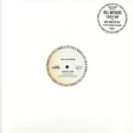 Bill Withers - Lovely Day/It Ain't Because Of Me (12 inch)