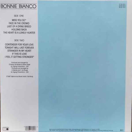 Bonnie Bianco - Just Me (LP) (2hands)