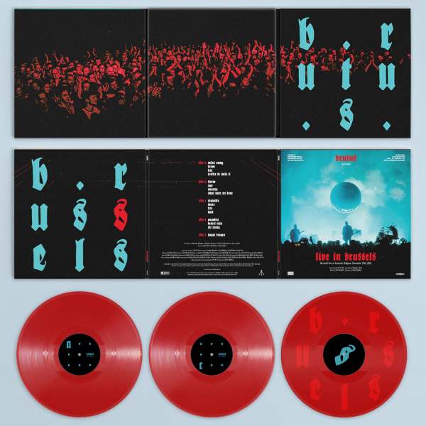 Brutus - Live In Brussels (3LP) (Red vinyl)