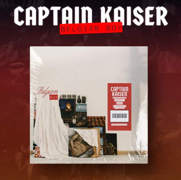 Captain Kaiser - Belgian Boy (LP) (Red & yellow marble vinyl)