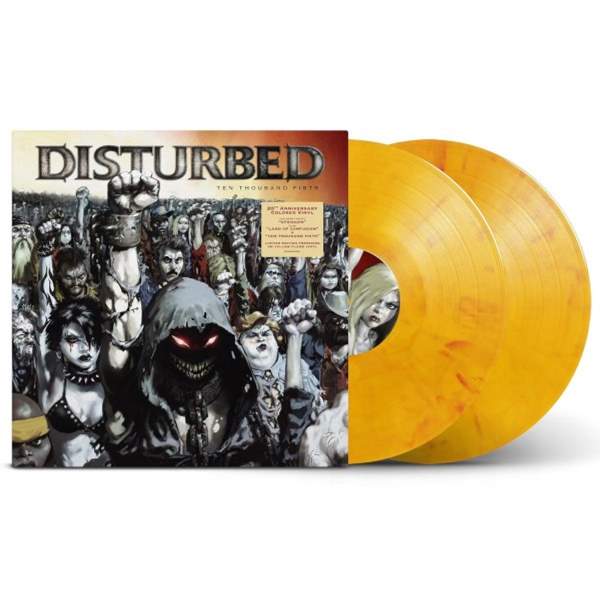 Disturbed - Then Tousand Fists (2LP) (Yellow flame vinyl)
