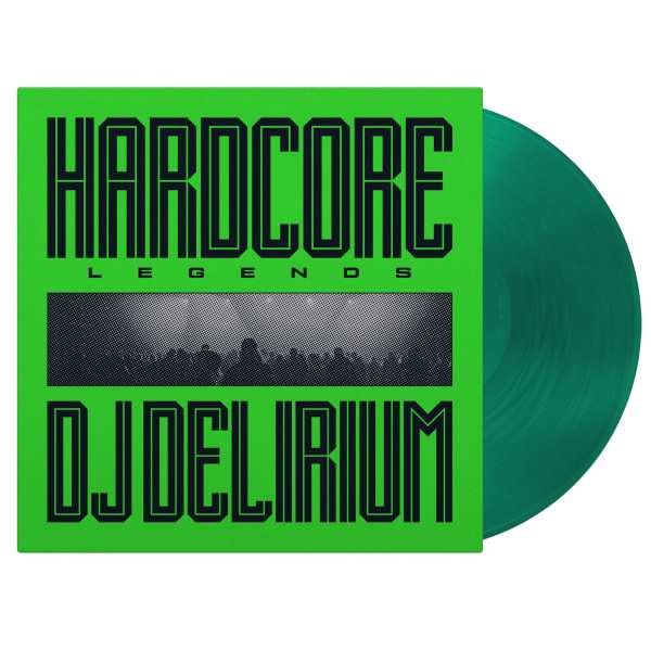 DJ Delirium - Hardcore Legends (12 inch) (Translucent green vinyl)