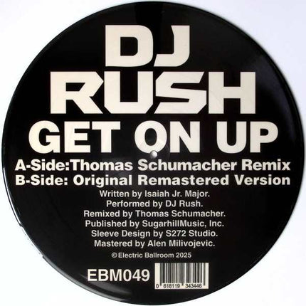DJ Rush - Get On Up (Picture Disc)