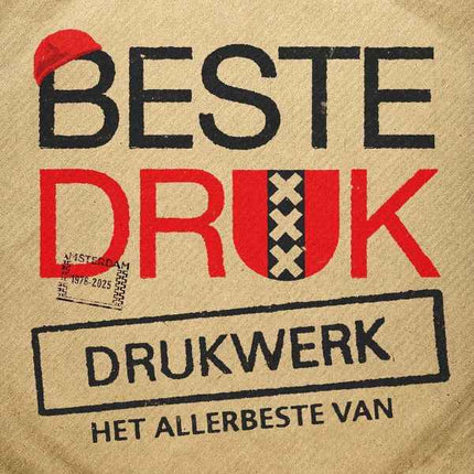 Drukwerk - Beste Druk: Het Allerbeste Van (2LP) (Red transparant vinyl)