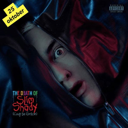 Eminem - The Death Of Slim Shady (Coup De Grâce) (LP) (Red & Blue Opaque vinyl)