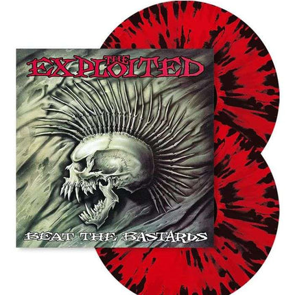 Exploited - Beat The Bastards (2LP) (Transparent red & black splatter)