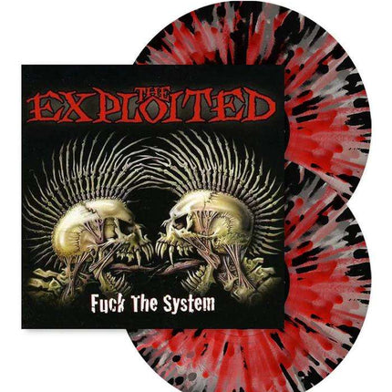Exploited - Fuck The Systhem (2LP) (Clear red & black splatter)