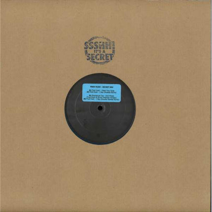 Fred Hush - Secret 004 (12 inch) (Transparent blue marbled vinyl)
