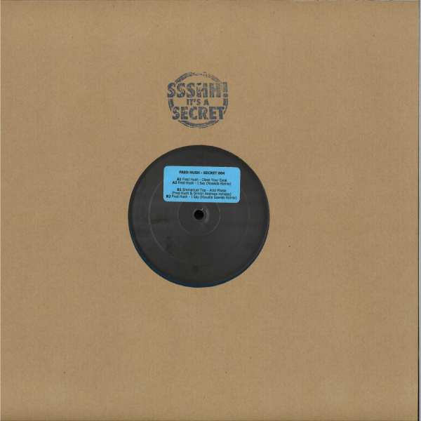 Fred Hush - Secret 004 (12 inch) (Transparent blue marbled vinyl)