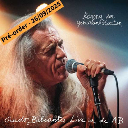 Guido Belcanto - Koning Der Gebroken Harten LIve In de AB (LP) (Blue vinyl)