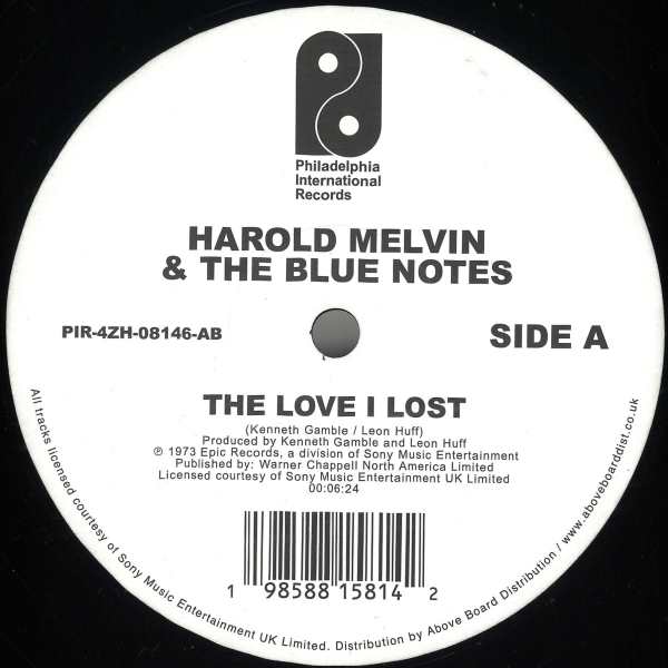 Harold Melvin & The Blue Notes - The Love I Lost (12 inch)