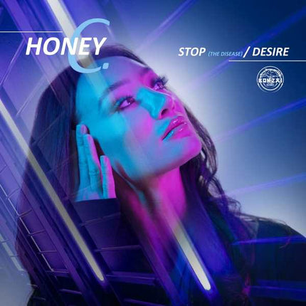 Honey C - Stop The Disease (7 inch) (Light blue vinyl)