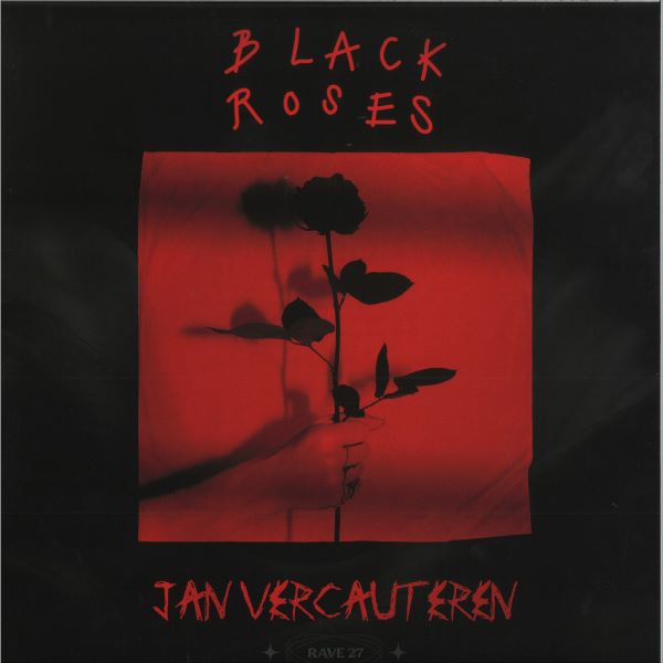 Jan Vercauteren - Black Roses (12 inch) (Red marbled vinyl)