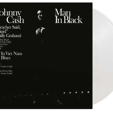 Johnny Cash - Man In Black (LP) (Chrystal clear vinyl)