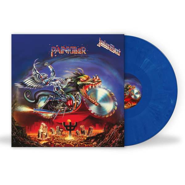 Judas Priest - Painkiller (LP) (Blue marbled vinyl) (NAD25)