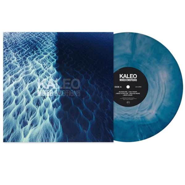 Kaleo - Mixed Emotions (LP) (Blue & white marble vinyl)
