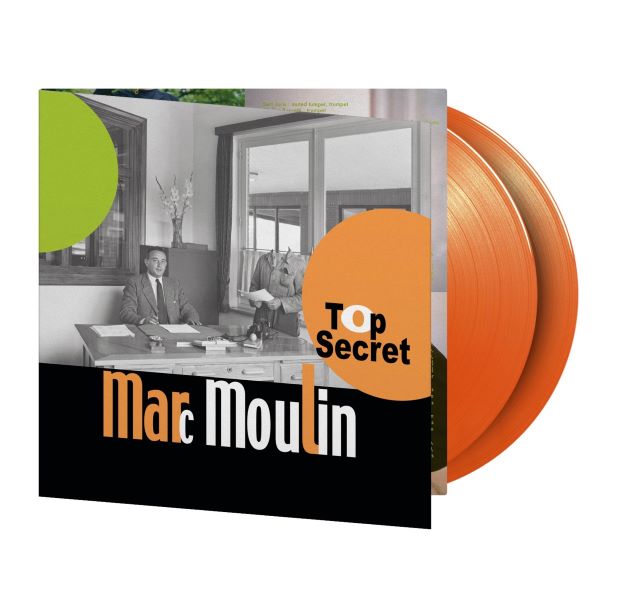 Marc Moulin - Top Secret (LP) (Orange vinyl)