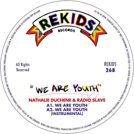 Nathalie Duchene & Radio Slave - We Are Youth (12 inch)