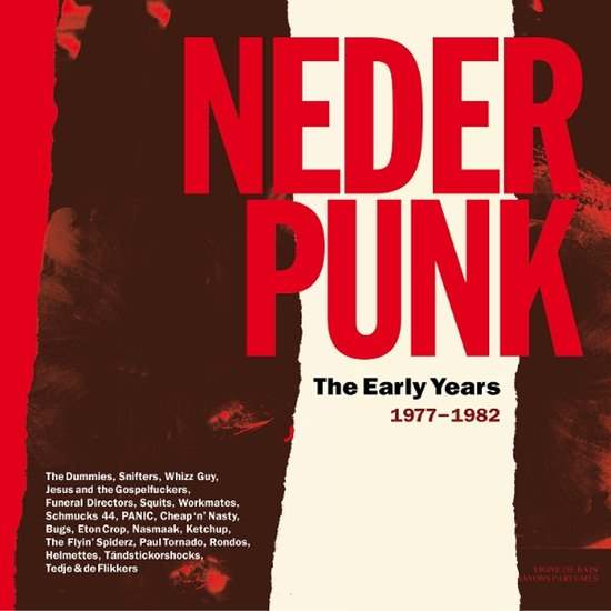 V/A - Nederpunk The Early Years 1977 - 1982  (LP) (Red vinyl)
