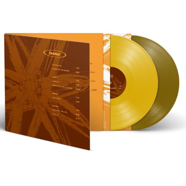 Orbital - The Brown Album (2LP) (Brown & orange vinyl)