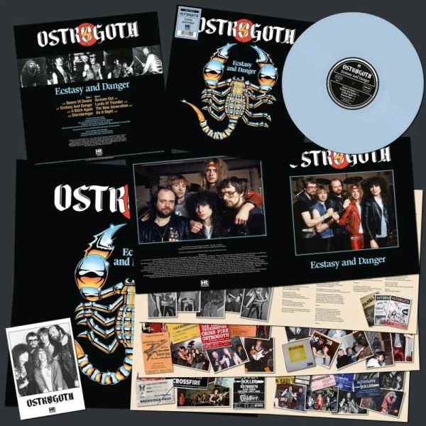 Ostrogoth - Ecstasy And Danger (LP) (Blue vinyl)