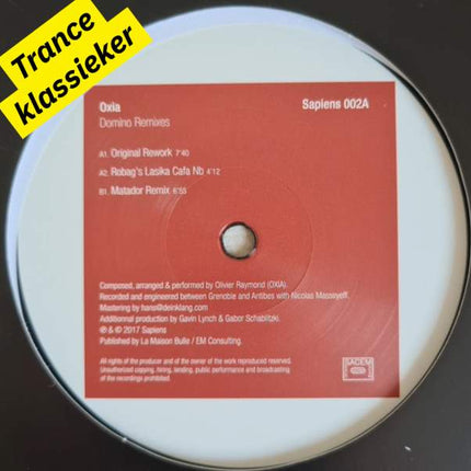 Oxia - Domino Remixes EP Part 1 (12 inch)