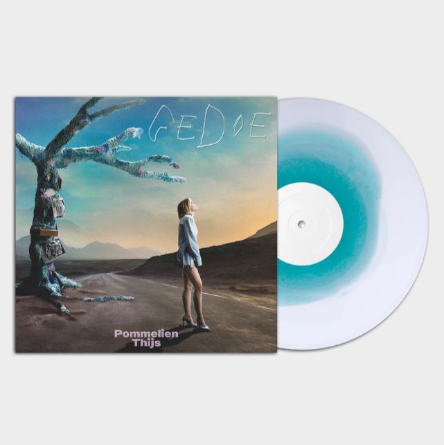 Pommelien Thijs - Gedoe (LP) (White & blue vinyl)