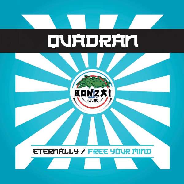 Quadran - Eternally (7 inch) (Transparent blue vinyl)