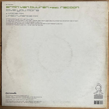 Armin van Buuren Feat. Racoon - Love You More (12 inch) (2hands)