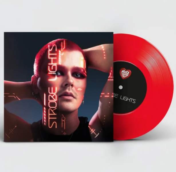 Red Sebastian - Strobe Lights (7 inch) (Red vinyl)